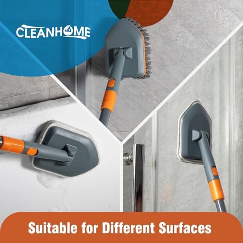 CLEANHOME Floor Scrub Brush Tile Tub Scrubber Brush - Image 6
