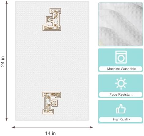 Chinoiserie Initial Kitchen Towels, Personalized Kitchen Towels, Personalized - Image 6