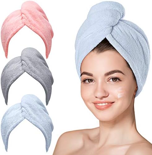Hicober Microfiber Hair Towel Wrap by Hicober