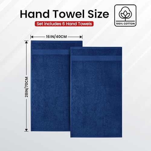 Infinitee Xclusives 100% Cotton Hand Towels - Image 3