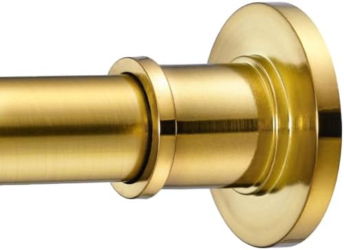 BRIOFOX Industrial Shower Curtain Rod by BRIOFOX