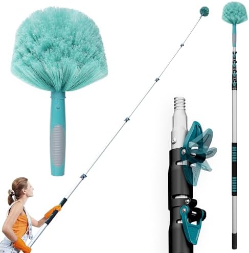 TelesPro 30 Feet High Reach Cobweb Duster by TelesPro