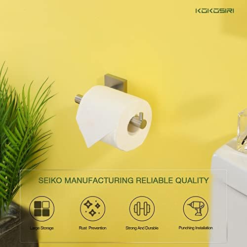 KOKOSIRI Toilet Paper Holder Tissue Paper Dispenser - Image 6