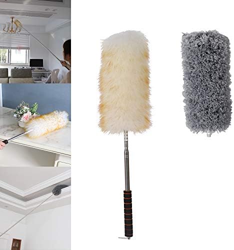 Midoneat Lambswool Duster with Extra Flexible Microfiber Head, Long by Midoneat