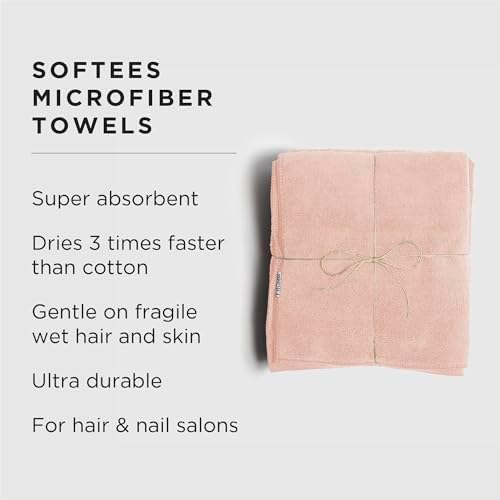 Fromm Softees Microfiber Salon Hair Towels - Image 2