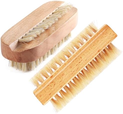 Fcozpjk Nail Brush For Cleaning Fingernails Bamboo Brush For Nail Scrubber by Fcozpjk