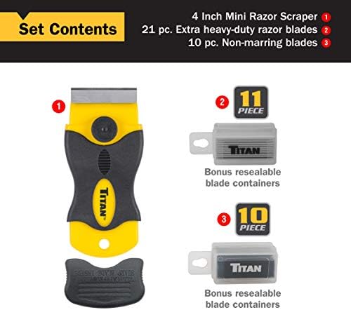 Titan Tools 17013 4-Inch Mini Razor Scraper - Image 2