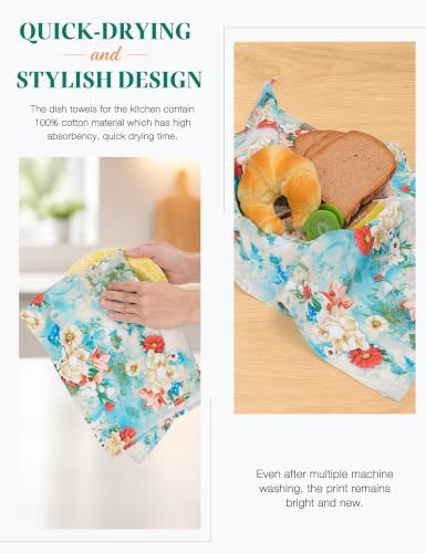 Flour Sack Kitchen Towels 2 Pack, 18x26 Inch - Image 4