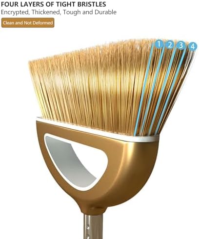 Broom and Dustpan Set, Long Handle Broom - Image 4