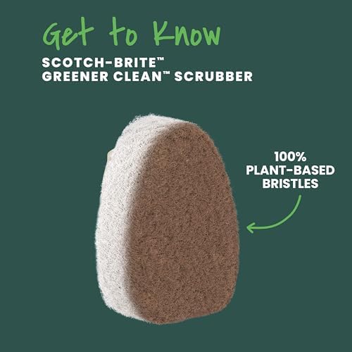 Scotch-Brite Greener Clean Non-Scratch Dishwand Refill, 14 Pack - Image 3