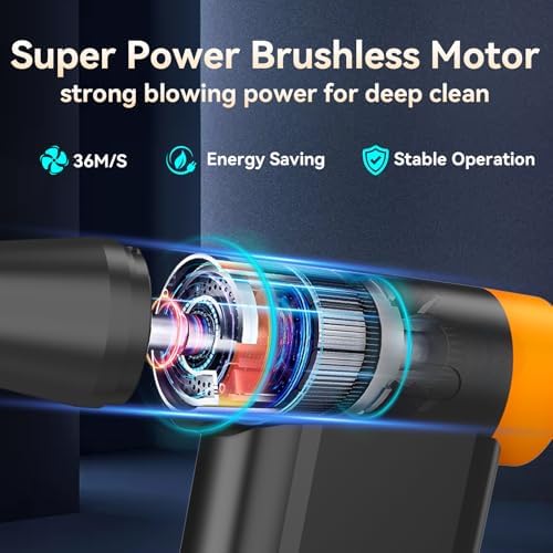 Compressed Air Duster 2000mAh*2 Addcolor AD51 - Image 4