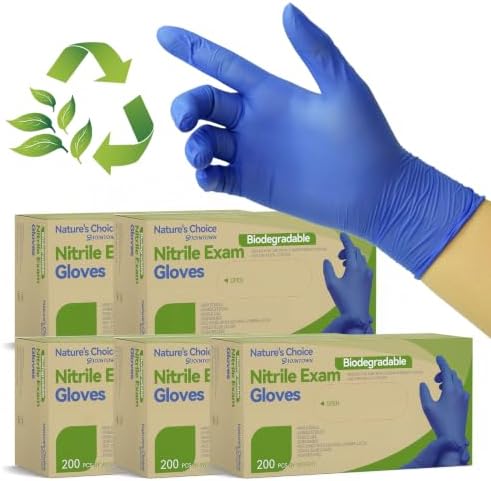 Jointown Biodegradable Nitrile Exam Gloves, Disposable Medical Surgical Gloves by JointownInternational
