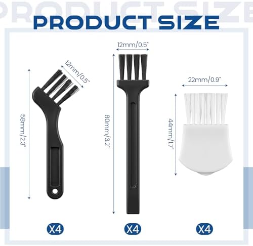 Boao 12 Pcs Electric Razor Cleaning Brush, Crevices Cleaning Kit - Image 2