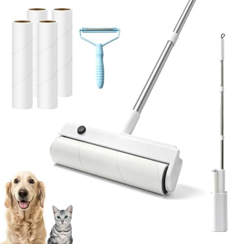 9.45" Long Handle Lint Roller for Pet Hair by Unknown