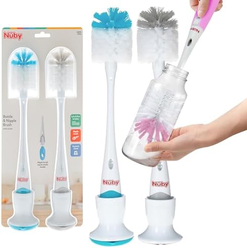 Nuby Bottle and Nipple Brush by NubyUSA
