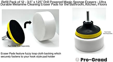 Refill Pack of 12 Drill Powered 3.5” Magic Sponge Erasers - Image 5