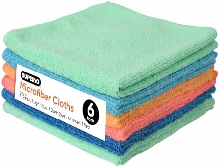 Superio Microfiber Cleaning Cloth by Superio