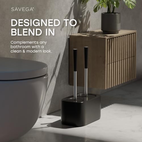 Toilet Bowl Brush and Plunger Combo Set - Image 3