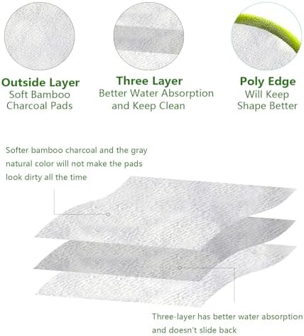 20 Pack Reusable Makeup Remover Face Pads - Image 5