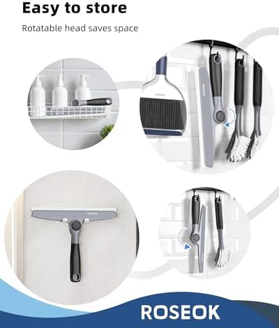 ROSEOK Shower Squeegee, Silicone Squeegee - Image 6
