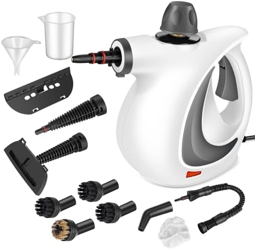 Handheld Steam Cleaner, Pressurized Hot Steam by Unknown