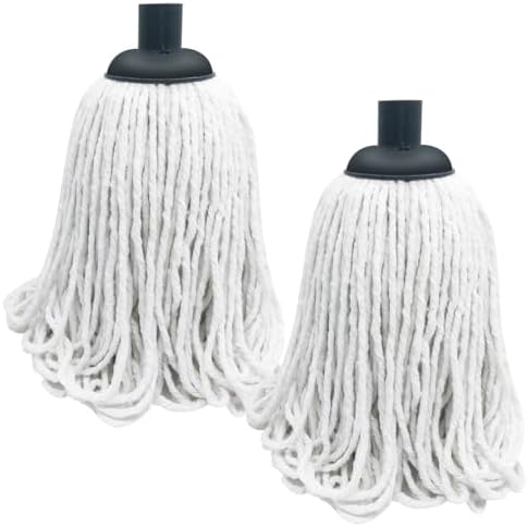 Cotton String Screw on Mop Replacement Head Compatible by VACUSHOP