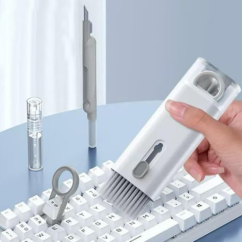 7 in 1 Laptop Cleaning Kit Keyboard Cleaner, Computer Screen Cleaning Brush Tool - Image 7