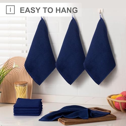 joybest Cotton Kitchen Dish Cloths, 12x12 Inches - Image 6