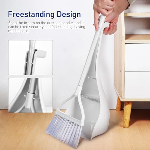 MAGICLULU Mini Broom and Dustpan Set - Image 6