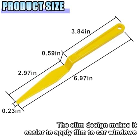 2PCS Car Window Tint Tools, Flexible Vinyl Wrap Squeegee - Image 2
