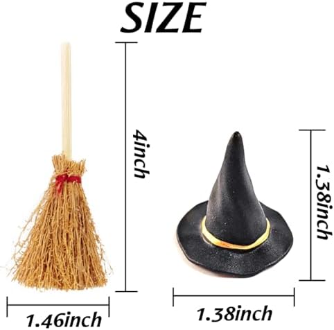 GXXMEI 50PCS/set Mini Witch Hat - Image 2