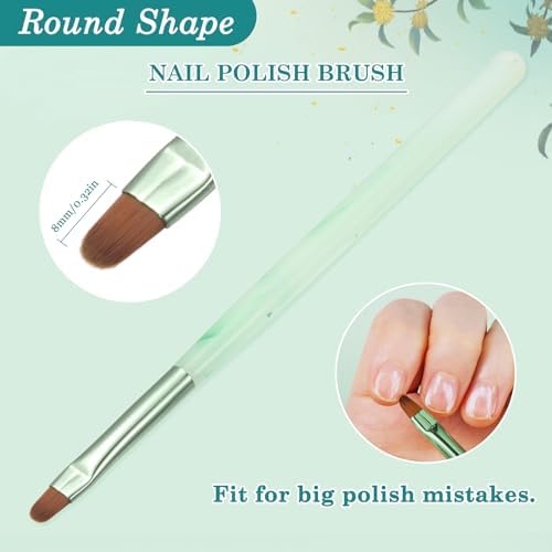 3Pcs Nail Clean Up Brushes, Nail Brushes - Image 6