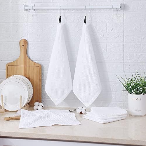 Kitinjoy 100% Cotton Waffle 6-Pack Kitchen Towels - Image 6