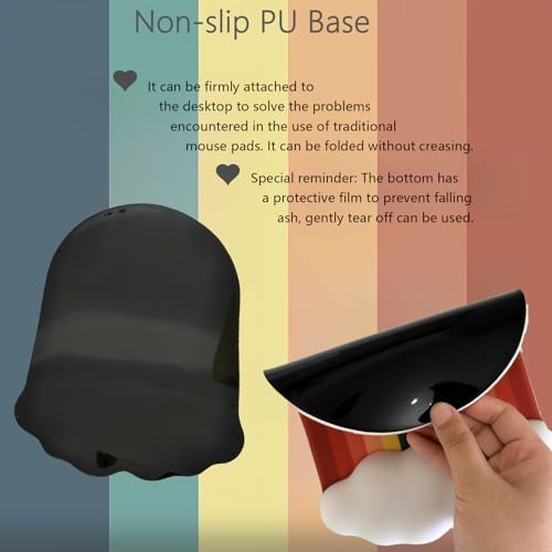 Cute Rainbow Mouse Pad with Wrist Rest - Image 6