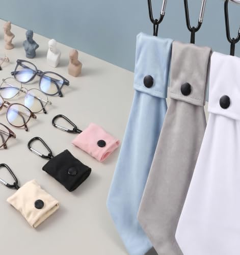 6 Pack Glasses Cleaning Cloth, Eye Glass Cloth Microfiber Reusable - Image 6
