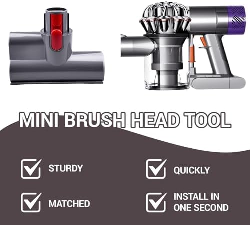Mini Brush Head Tool Attachment Compatible - Image 3