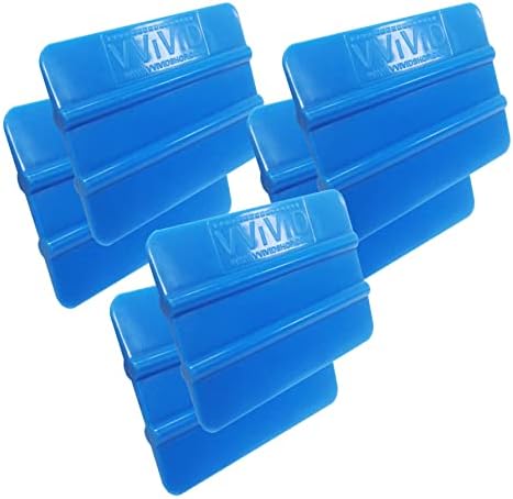 VViViD Blue Handheld Vinyl Wrap Applicator Squeegee by VVIVIDVINYL