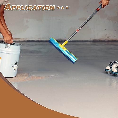 Notched Squeegee for Self Leveling Epoxy Floor Construction, - Image 6