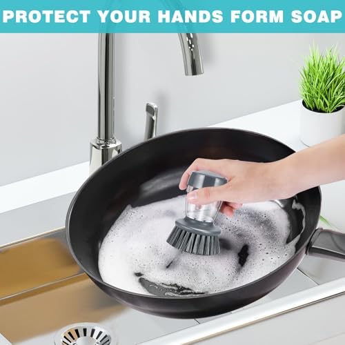 Dish Brush, Dish Scrubber & Dish Scrub Brush - Image 7