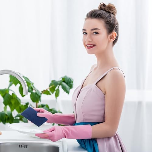 Hoolerry 100 Pcs Heavy Duty Scouring Pads Bulk - Image 4