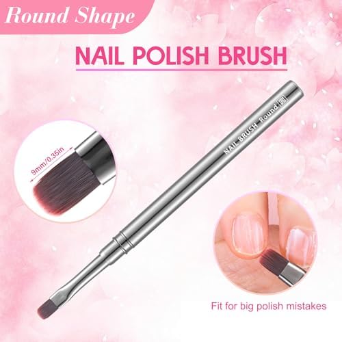 3Pcs Nail Clean Up Brushes, Nail Brushes - Image 5