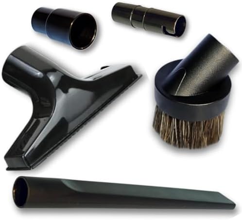 Attachments for 1.25" Vacuum Cleaner – Dust Brush, Upholstery Tool & 2 Adapter by ALLPARTSETC