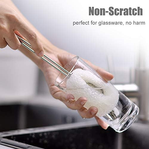 ALINK 6-Pack Sponge Bottle Dish Brush - Image 3