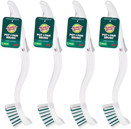 Scotch-Brite Pot & Pan Brush, 4 Pack by Scotch-Brite