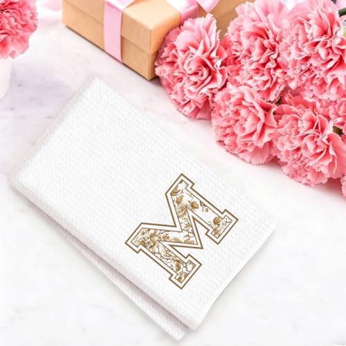 Chinoiserie Initial Kitchen Towels, Personalized Kitchen Towels, Personalized - Image 4