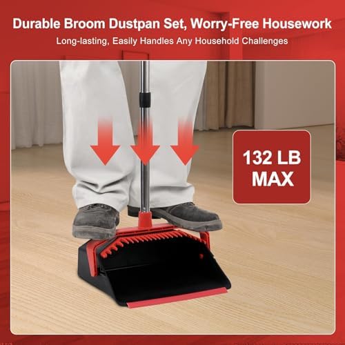 Broom and Dustpan Set for Home - Image 3