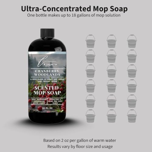 Lapew Cranberry Woodlands Scented Mop Soap - Image 4