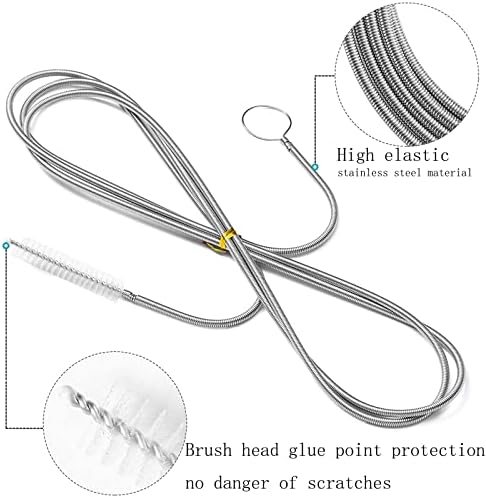 Long Wire Brush sunroof Drain Cleaning Tool - Image 2
