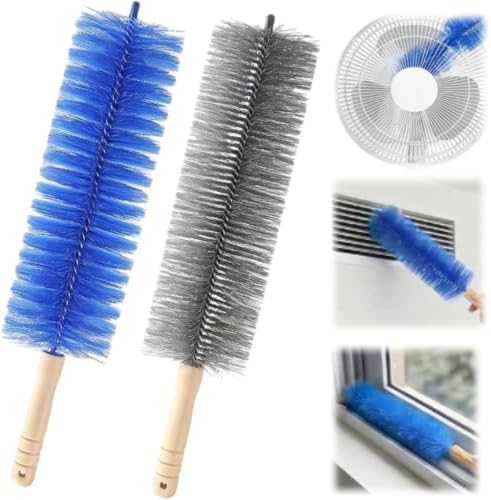 Fan Cleaning Brush with Bendable Microfiber Head, Reusable Dusting Brush by Unknown