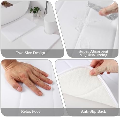 White and Gold Bathroom Accessories Set - Image 6